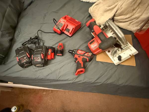 Milwaukee tools and pack out 1