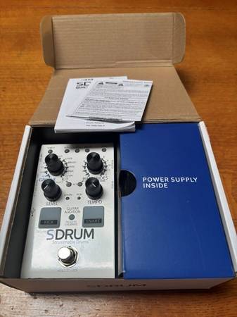 Digitech SDRUM (Strummable Drums Pedal) 1