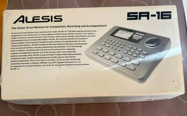 Alesis SR-16 Drum Machine *Brand New* in unopened box 1