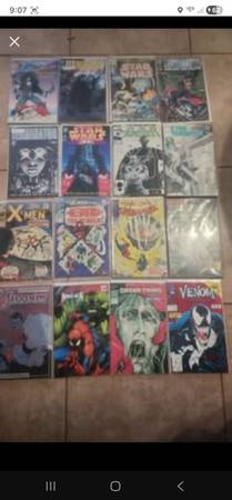Large Comic Book Collection - TMNT, X-Men, Swamp Thing, Civil War, Secret Wars, 1