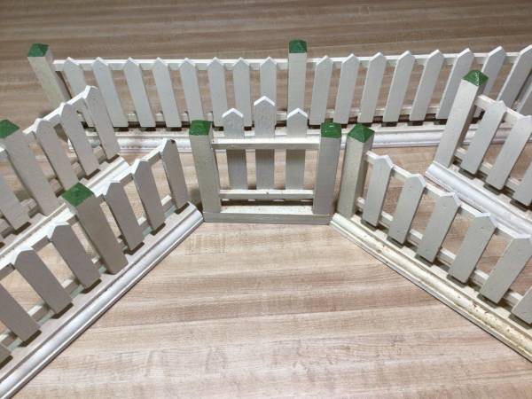 Model Train or Christmas Village Fences 1