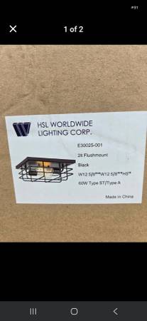 3 new light fixtures 1