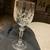 Cut crystal wine glasses goblets 6 thumbnail
