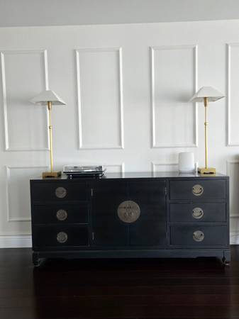 Cabinet, Black Sideboard Cabinet for Sale 1