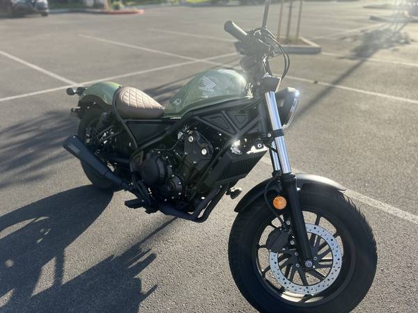 2022 Honda Rebel 500- Immaculate