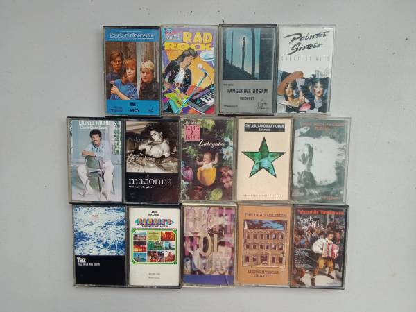 Assorted Cassette Tapes - Some Rare Gems 1