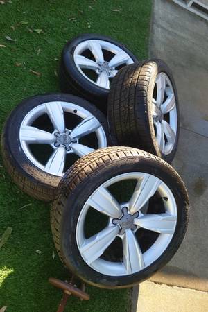 '13 Audi allroad wheels and continental tires 1