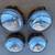 1963 1964 Chrysler Headlight Bucket Bulb Retainer Set 4 OEM 63 64 7 thumbnail