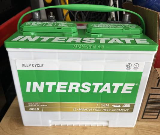 Interstate SRM-24 battery 1