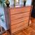 MCM Solid Walnut Tallboy Dresser With 5 Dovetailed Drawers (Delivery A 2 thumbnail