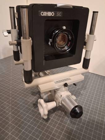Linhof 4x5 Kardan Color 45 S studio camera w lens - photo/video