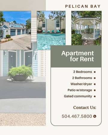 🍂SPACIOUS, CONVENIENT, MODERN- move in ready 2bdr/ 2bath with patio! 1