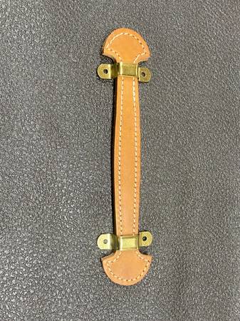 Shovel Head Leather Trunk Handle w/Free Hardware 9.7/8" 1