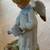 "Gardening Angel" Porcelain Figurine with Cat and Butterfly 3 thumbnail