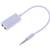 Headphone Splitter Audio Cable Jack 3.5mm Male to 2 Female Adapter 2 thumbnail
