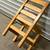 chair: small kids solid wooden chair 2 thumbnail