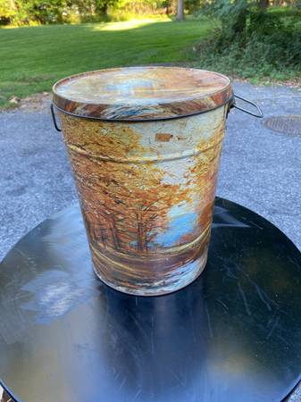 Old chip tin can 1