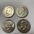 Eisenhower Dollar Coins. AU-53 or better condition 4 for 1 thumbnail