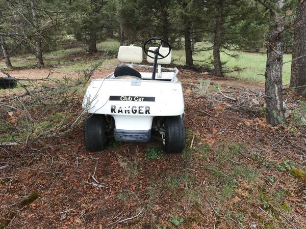 90's Club car golf cart no engine 1