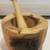 One-of-a-Kind Rustic Wooden Mortar & Pestle – Handcrafted 1 thumbnail