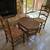 vintage rattan table & 2 chairs 1 thumbnail