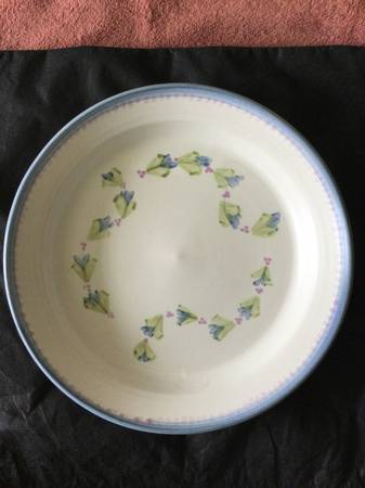 Ceramic Round Serving Platter 1