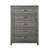 Grey or white platform bedroom in twin, full, queen, or king size 15 thumbnail