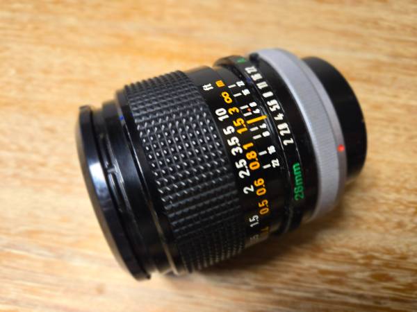 Mint Rare Canon FD 28mm f2 SSC Wide angle MF FD mount lens - photo