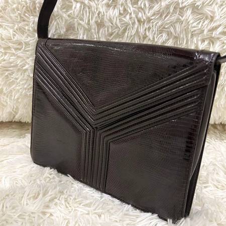 バッグ LIMPID leather shoulder bag opium Extermely Rare YSL Opium Lizzard Skin Shoulder Bag $3900
