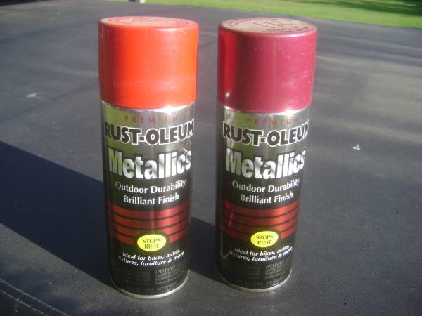 Rust-Oleum Metallic Paint 1