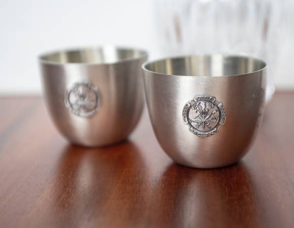 Pair DoD Tactical Command Logo Jefferson Cups U.S. Defense Dept Souven 1