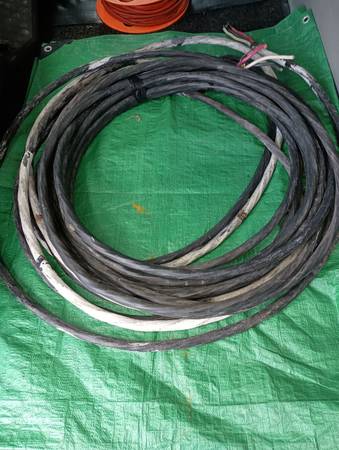 Electric Copper wire from house to garage ECT. 1