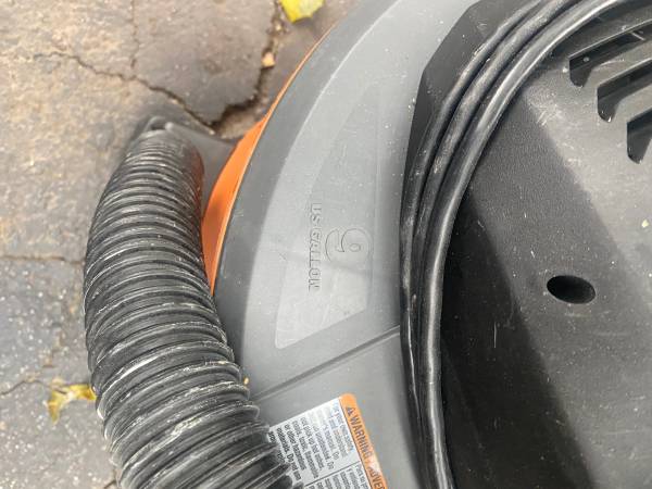 Ridgid 9 Gal. Wet and Dry Shop Vac. - $40 (Dawsonville)63441269631491122