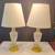 A Pair of Crystal Table Lamps 31inches High 1 thumbnail