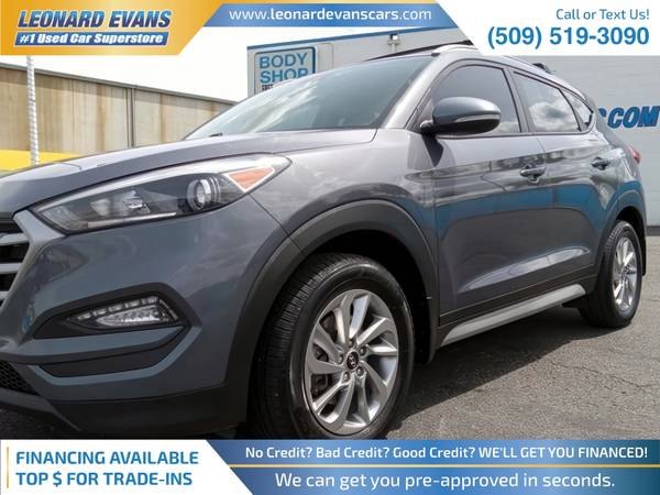 2018 Hyundai Tucson SEL Plus AWD $237/mo - $14,990 (Leonard Evans Used Car Superstore)63442664271745122