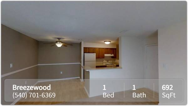 Your next chapter starts now: Perfect 1 BR, 1 BA spaces. 1