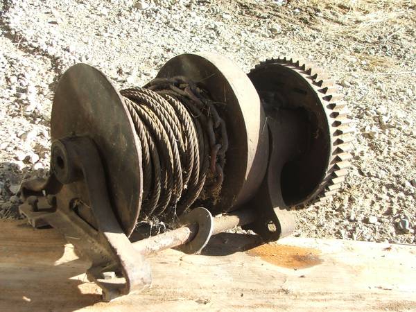 BEEBE BROS 5 Ton Cable Winch - $400 (Lewistown)