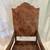 Antique Spanish Revival Leather Armchair Tooled Seat Barley Twist Legs 7 thumbnail