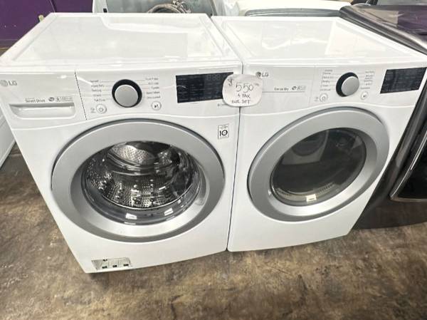 Stackable LG Washer & Dryer 1