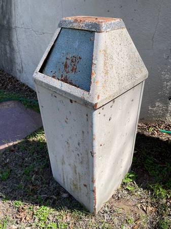 Antique Trash can 1