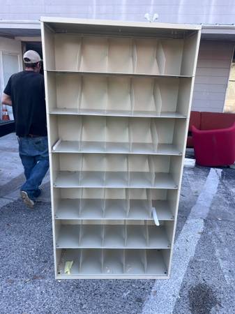 Medical File Racks 6' Tall 1