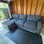 Large Blue-Gray Sectional Sofa w/ Chaise | Delivery Available 5 thumbnail