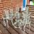 Vintage Crystal four light Candelabra holder with prisms 2 thumbnail