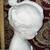Heavy Bust On Lucite Stand Girl With Braids 12 thumbnail