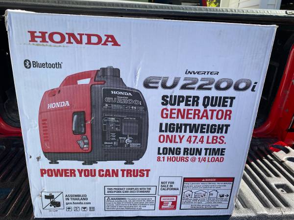 Homda generator eu2200i 1