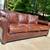 Lancaster 7 ft quality leather sofa 2 thumbnail