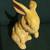 Set of 4 porcelain bunnies handmade by Japanese artists 1 thumbnail