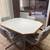 Kitchen table with 4 caster arm chairs 2 thumbnail