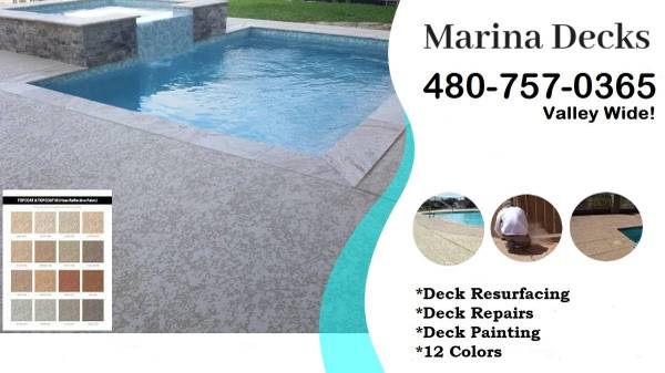 🔵POOL DECK RESTORATION & REPAIRS - NO DEPOSIT REQUIRED! 1