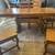 Amish built farm table with 6 wood chairs. 5 thumbnail